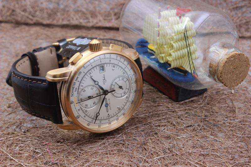 Retail: R8,000.00 ZEPPELIN Germany Men`s SPECIAL EDITION Chronograph Watch BRAND NEW