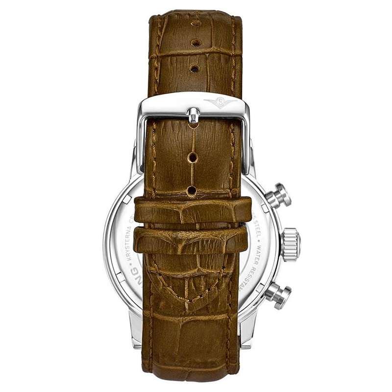 Retail: R8,000.00 STUHRLING ORIGINAL® Men's Pulse Chronograph Watch BRAND NEW!