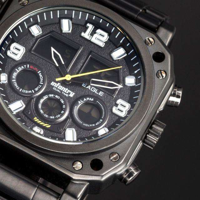 Retail: R2,300.00 INFANTRY MILITARY CO. Uni-Eagle Watch Brand new BOXED, FULLY LOADED!