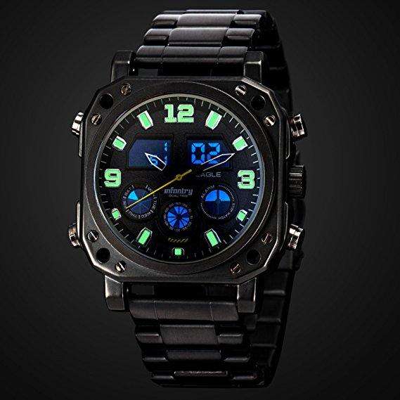 Retail: R2,300.00 INFANTRY MILITARY CO. Uni-Eagle Watch Brand new BOXED, FULLY LOADED!