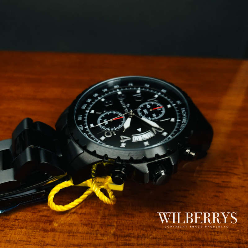 RRP: R7399.00 INVICTA Men's NIGHTHAWK RACER BLACK EDITION CHRONO WATCH BRAND NEW