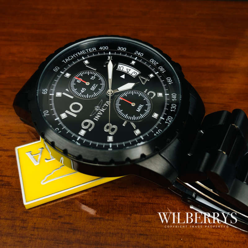 RRP: R7399.00 INVICTA Men's NIGHTHAWK RACER BLACK EDITION CHRONO WATCH BRAND NEW