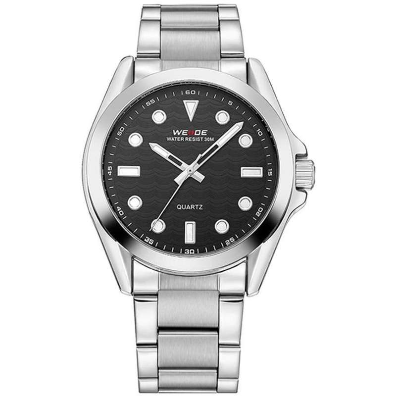 WEIDE Men's Classic Quartz 40mm Black Dial Watch BRAND NEW official SA store