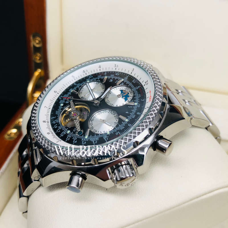 Only 150pcs Ever Made: KOTTE & CO. Germany Men's AUTOMATIC THICK/HEAVY 50MM MOONPHASE BRAND NEW
