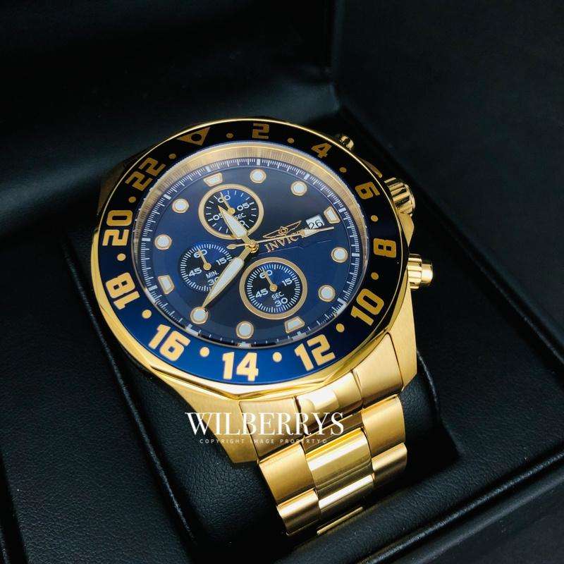 R30 courier!! omg!! rrp R8,999.00 INVICTA Men`s Rally Gold Edition Chronograph Watch BRAND NEW