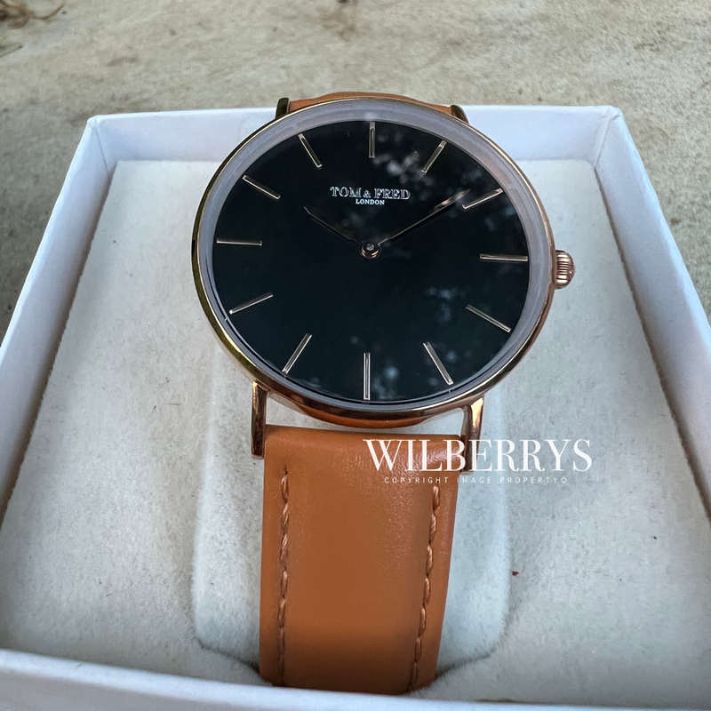 Retail: R2999.00 TOM & FRED LONDON Women's British Draycott Tan Leather Watch