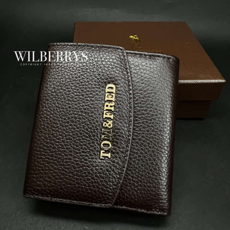 Retail: R3499.00 Tom and Fred London® Celtic Genuine Leather Pebble Purse DARK CHOCO -- BRAND NEW