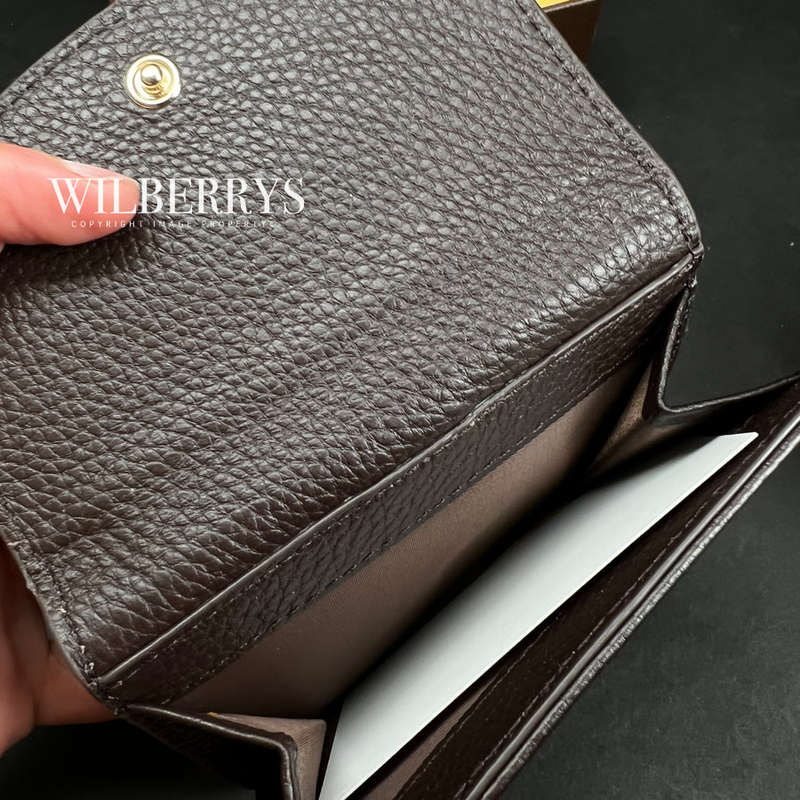 Retail: R3499.00 Tom and Fred London® Celtic Genuine Leather Pebble Purse DARK CHOCO -- BRAND NEW