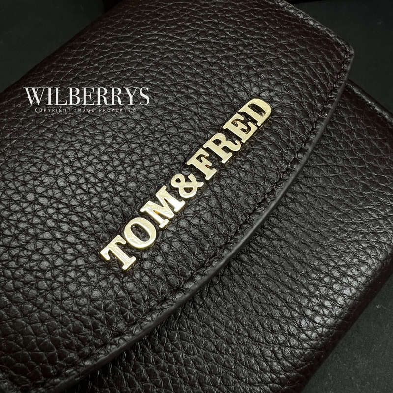 Retail: R3499.00 Tom and Fred London® Celtic Genuine Leather Pebble Purse DARK CHOCO -- BRAND NEW