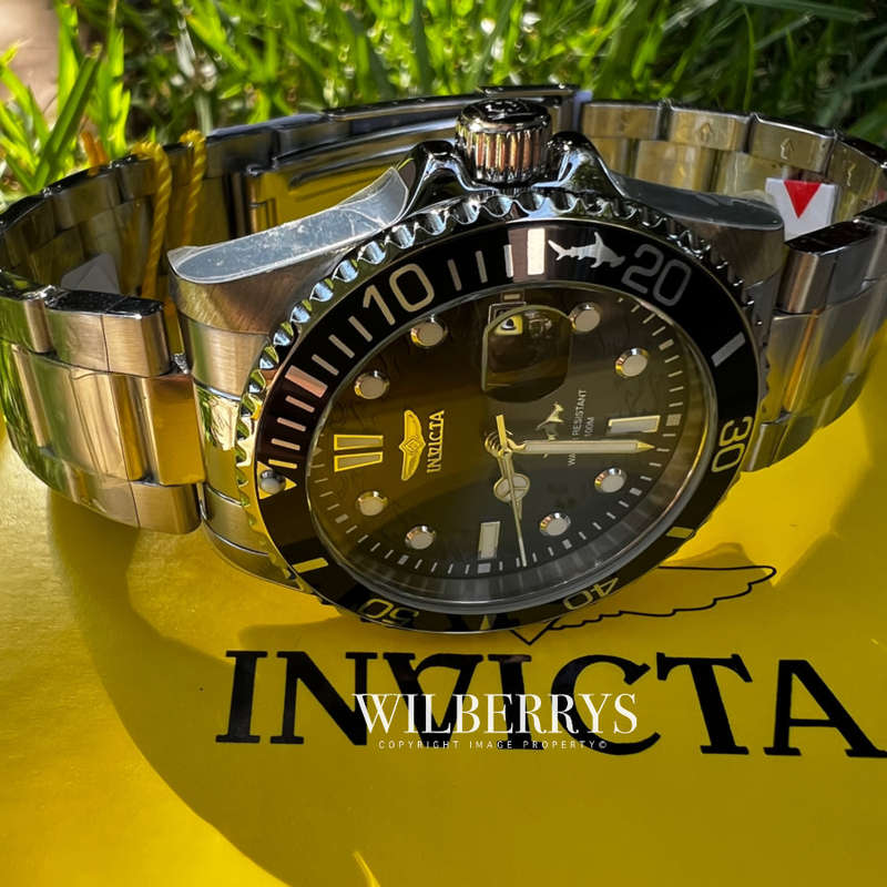 ***Authorized, New* INVICTA Women`s Submariner 100METER  38mm CHARCOAL GREY Watch BRAND NEW