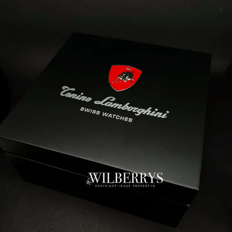must see worth R35,000.00 Tonino Lamborghini Men`s SPYDER Chronograph HORIZONTAL Watch BRAND NEW