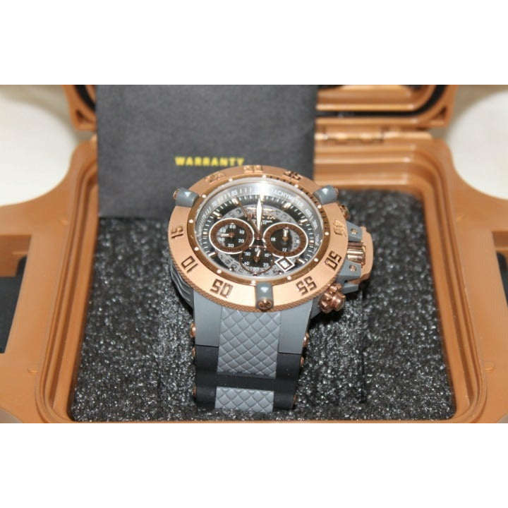 Retail: R21,599.00 INVICTA Men's SUBAQUA NOMA GRAPHITE ROSE GOLD Chrono Professional Watch BRAND NEW