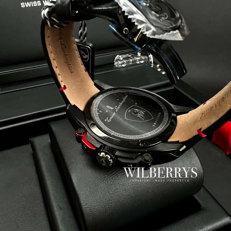 R40,000.00 Tonino Lamborghini Men`s SHIELD 12 limited edition Carbon Chronograph Watch BRAND NEW