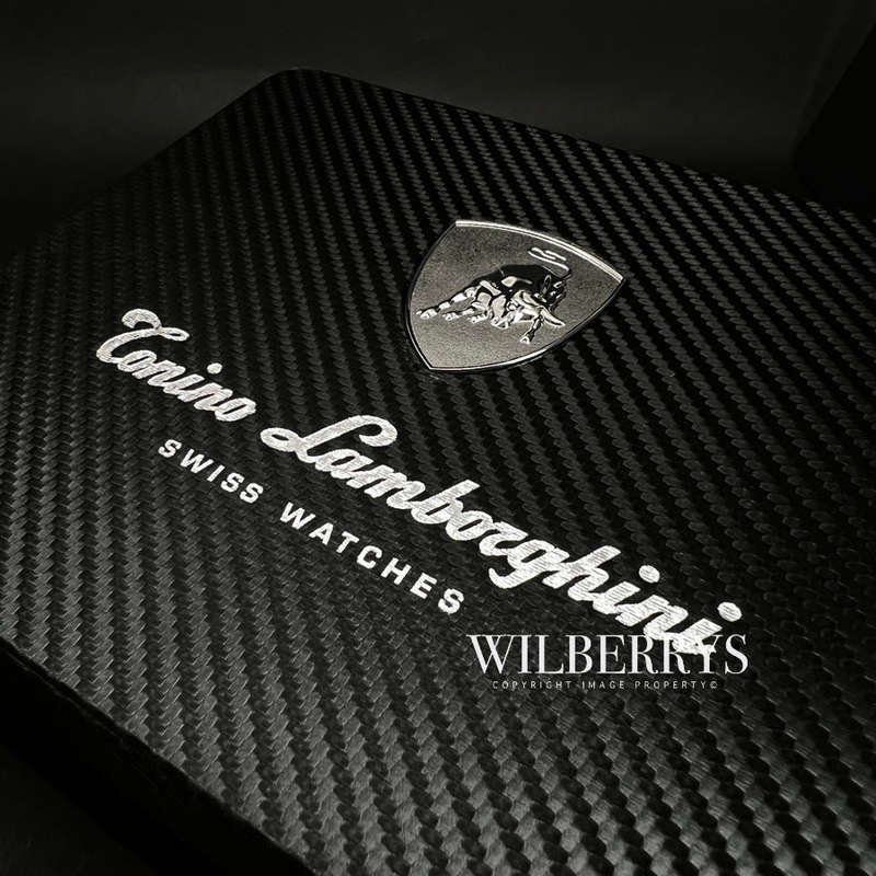 R40,000.00 Tonino Lamborghini Men`s SHIELD 12 limited edition Carbon Chronograph Watch BRAND NEW