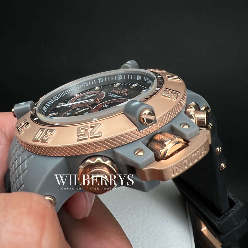 Retail: R21,599.00 INVICTA Men's SUBAQUA NOMA GRAPHITE ROSE GOLD Chrono Professional Watch BRAND NEW