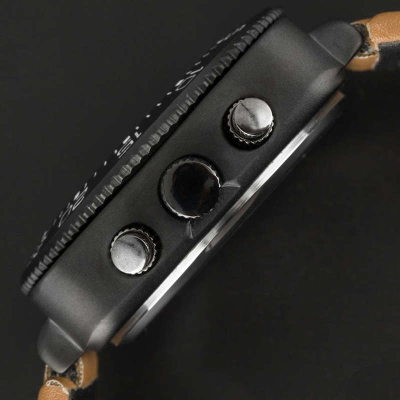 Retail: R3,999.00 INFANTRY MILITARY CO. Men's Tank ACU Silicon 47mm BIG Dual Movement Watch Grey NEW