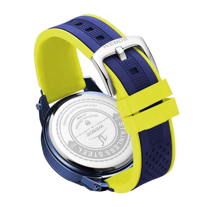 Retail: R1999.00 WEIDE Men's Brake Silicone Street Racer Steel Watch BRAND NEW official SA store