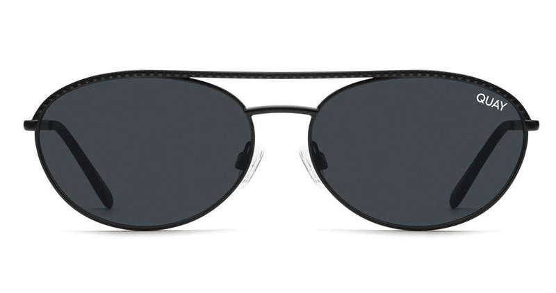 Must see!! QUAY Women's Aviator EASILY AMUSED Sunglasses **AUTHENTIC BRAND NEW
