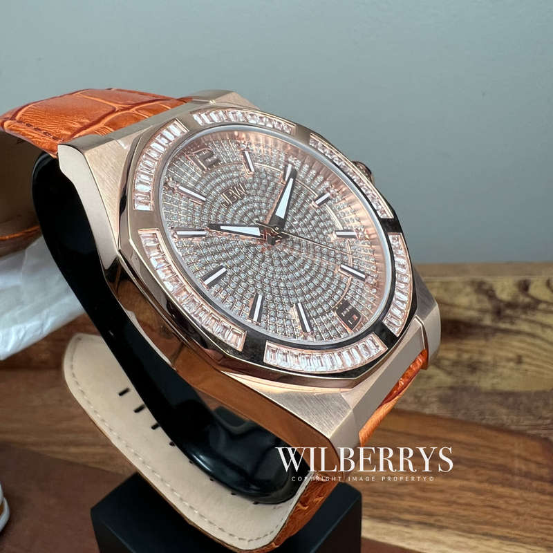 Retail: R10,999.00 JBW Men's 10x GENUINE DIAMOND /44mm 18k rose gold PL. Watch BRAND NEW IN BOX