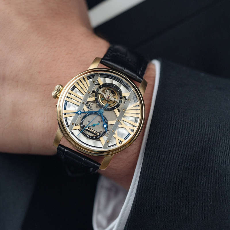 Retail: R9,900.00 Earnshaw since 1805 Grande Automatic Skeleton Watch BRAND NEW IN BOX