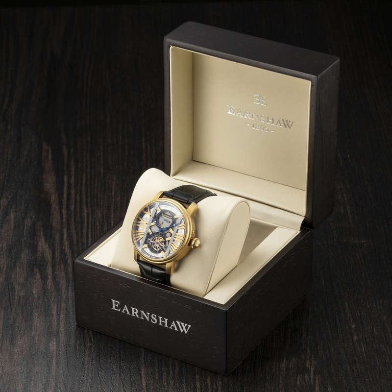 Retail: R9,900.00 Earnshaw since 1805 Grande Automatic Skeleton Watch BRAND NEW IN BOX