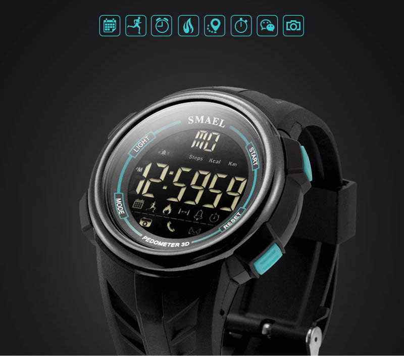 SMAEL SHOCK PROOF Bluetooth Smart, Ana Digi Full Function GENUINE BRAND NEW