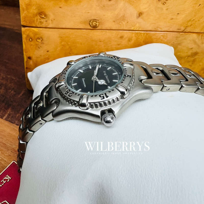 NEW RRP £405 RARE!! Krug Baumen LADIES Oceanmaster Blue Dial Watch BRAND NEW