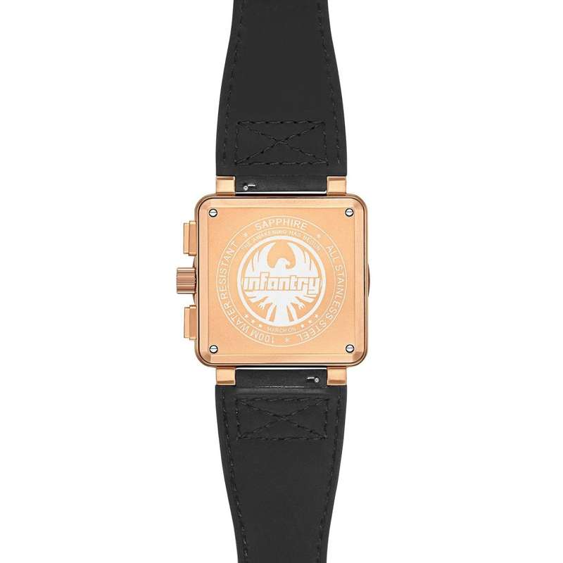 Retail: R7,999.99 REVOLUTION® Men's 48mm SURGICAL STEEL ROSE GOLD Watch BRAND NEW