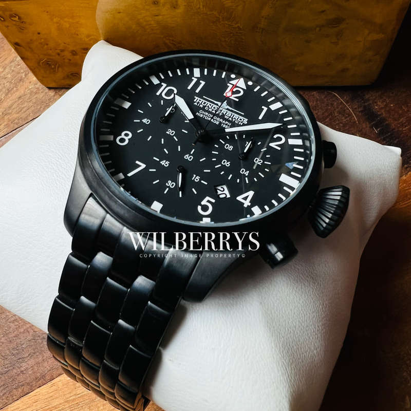Retail: R7900.00 THUNDERBIRDS Men's Historage 1956 Chronograph Steel Watch BRAND NEW
