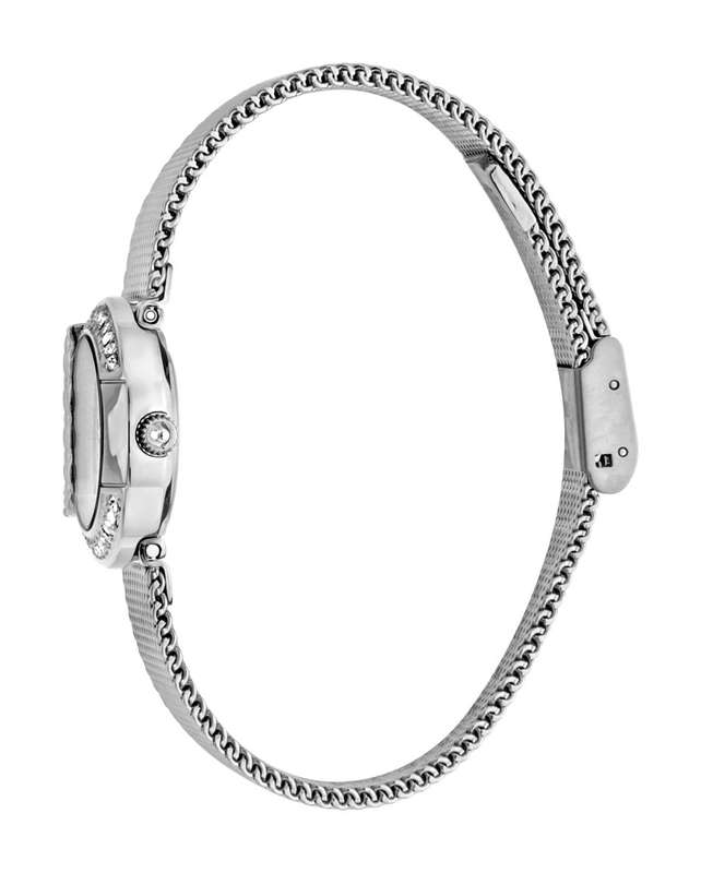 Retail: R7,000.00 ROBERO CAVALLI Women's Eve Steel Zirconia Milanese Watch GENUINE