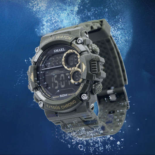SMAEL Shock Proof Bullseye Watch 5ATM WATER RESISTANT **BRAND NEW**