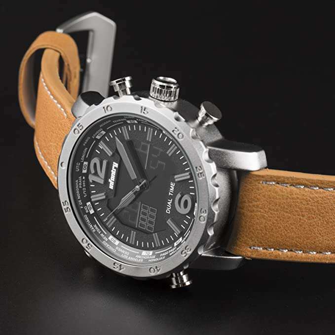 INFANTRY MILITARY CO. Dark Knight Chronograph Watch Brand new BOXED, FULLY LOADED!