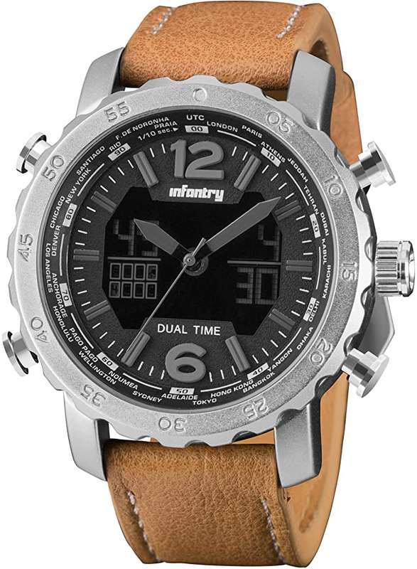 INFANTRY MILITARY CO. Dark Knight Chronograph Watch Brand new BOXED, FULLY LOADED!