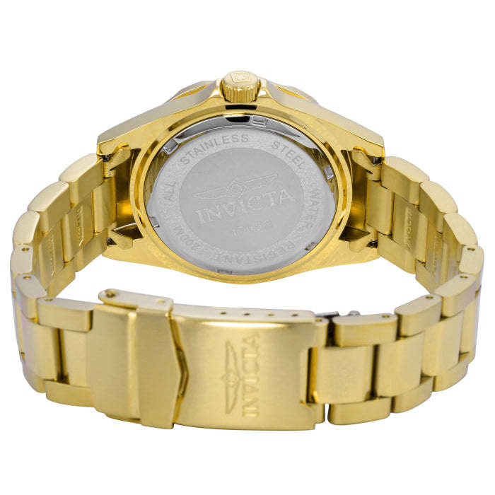 Retail: R6,999.00 INVICTA Men`s 18k Gold pl. Sea Dweller 200M Chronograph Watch BRAND NEW IN BOX