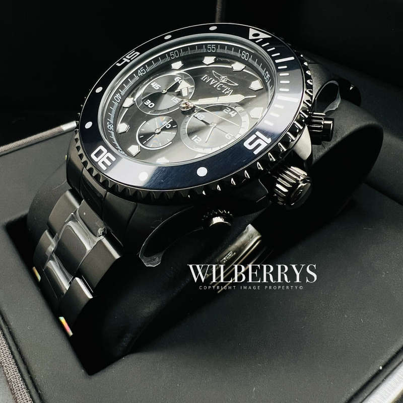 Retail: R6,999.00 INVICTA Men's CHUNKY CHRONO BLACK ED. THICK Pro Diver 100M Watch BRAND NEW IN BOX