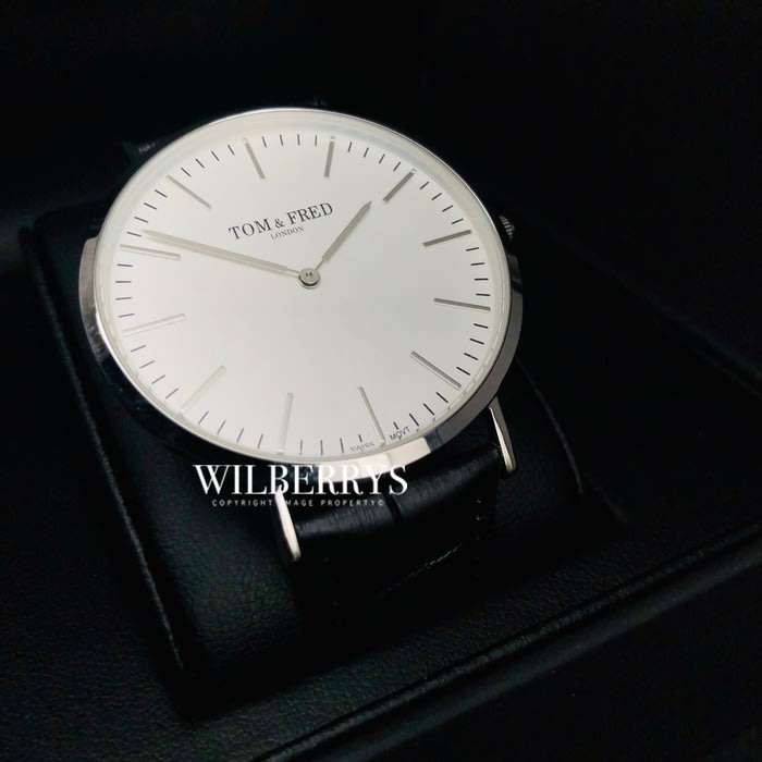 TOM & FRED London Men's GREENWICH LIMITED EDITION Swiss Slimline British Watch **Brand new**
