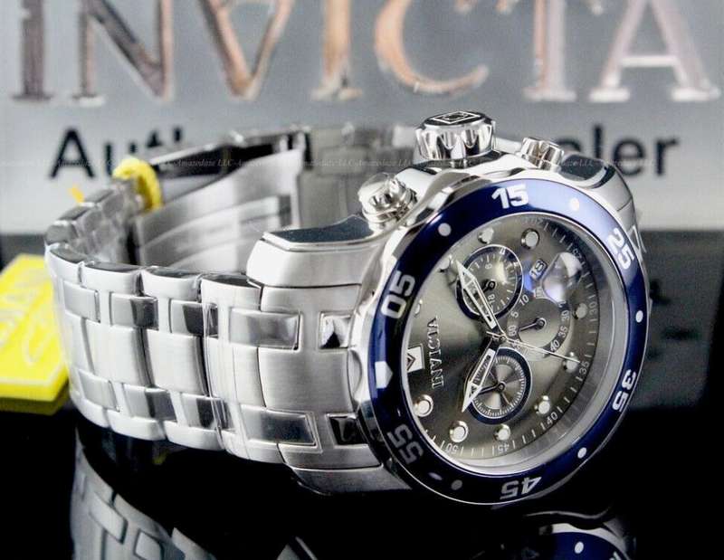 Retail: R8,999.00 INVICTA MEN'S COLOSSUS CHRONO THICK HEAVY GREY STEEL BRAND NEW IN BOX