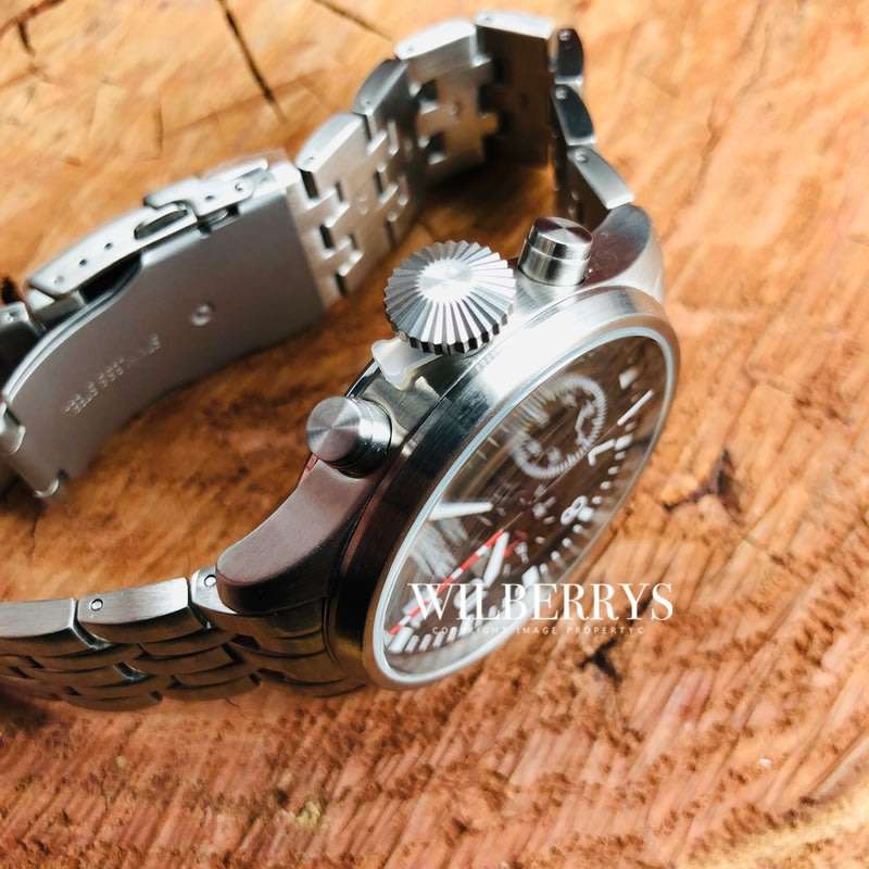 must see!! Retail: R7900.00 THUNDERBIRDS Men's Historage 1956 Chronograph Steel Watch BRAND NEW
