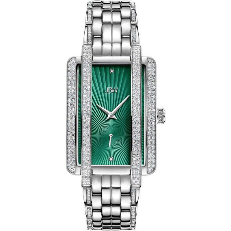 **real diamonds** R12,999.00 JBW WOMEN'S DIAMOND AND FANNED DIAL MINK WATCH BRAND NEW IN BOX