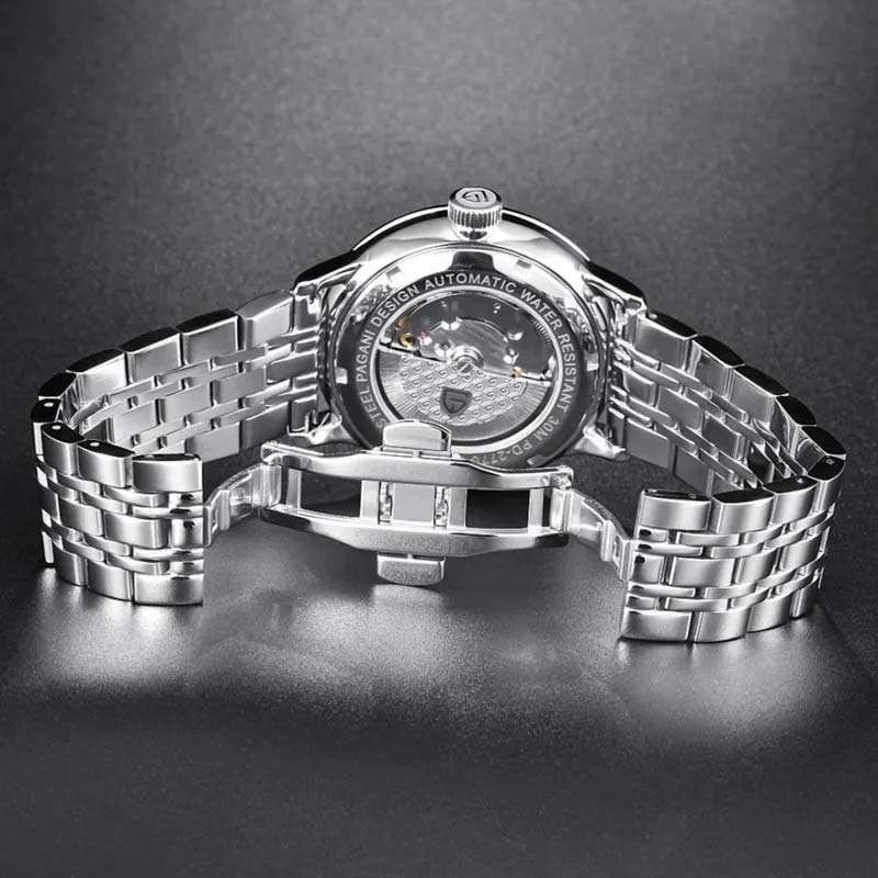 Retail: R6,900.00 PAGANI DESIGN Grande Date Automatic Oceanic Blue Dial 43mm Watch BRAND NEW