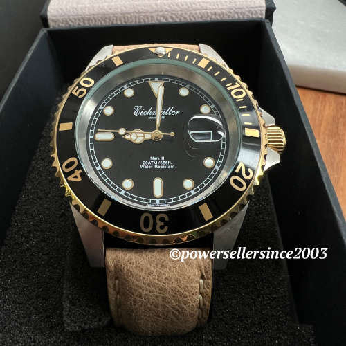 Retail: R4,999.00 EICHMULLER GERMANY Men`s Mark III Diver 20ATM Watch BRAND NEW IN BOX