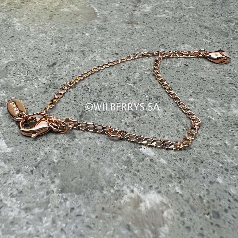 must see! Retail: R1950.00 JUST CAVALLI Rose Gold Plated, baby serpent bracelet