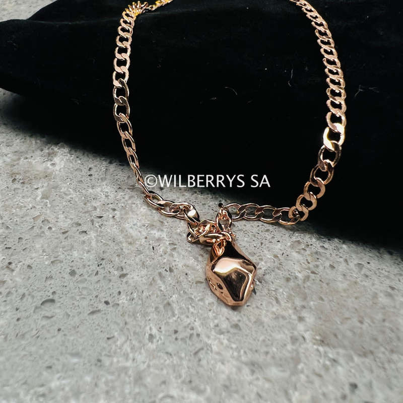 must see! Retail: R1950.00 JUST CAVALLI Rose Gold Plated, baby serpent bracelet
