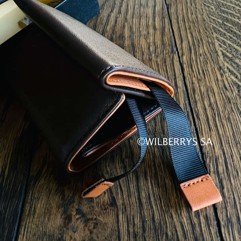 TOM and FRED London® DARK BROWN Freddy Speed Wallet Genuine British Leather Pocket Wallet