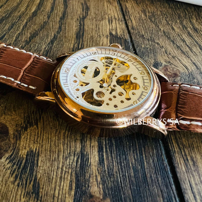 Retail: R2,099.00 KRONEN & SOHNE ® Men`s EMPEROR MECHANICAL AUTOMATIC Watch BRAND NEW