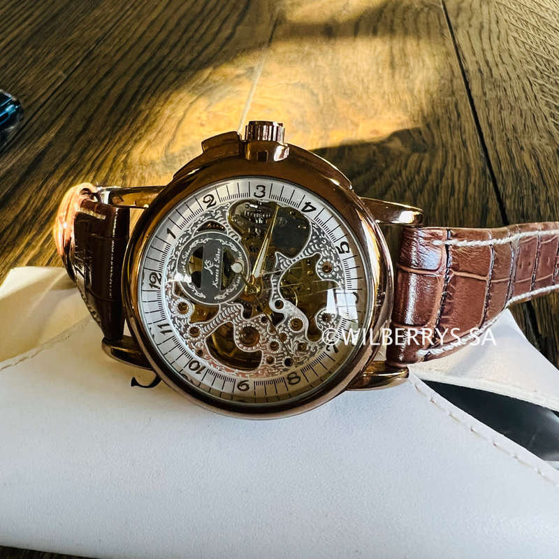 Retail: R2,099.00 KRONEN & SOHNE ® Men`s EMPEROR MECHANICAL AUTOMATIC Watch BRAND NEW