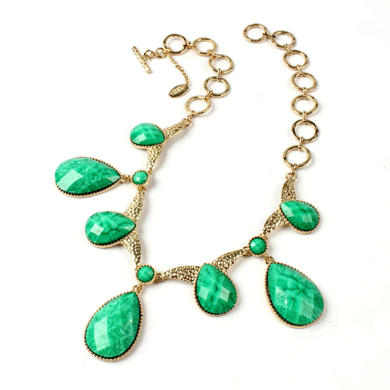 R2,000.00 AMRITA NEW YORK Colette Necklace Turquoise BRAND NEW