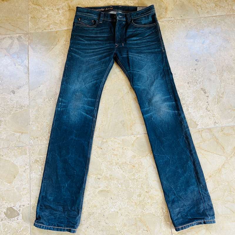 RRP 6k! DIESEL `Safado` Jeans Regular Slim Straight sz 29 waist 100% GENUINE NEW without tags