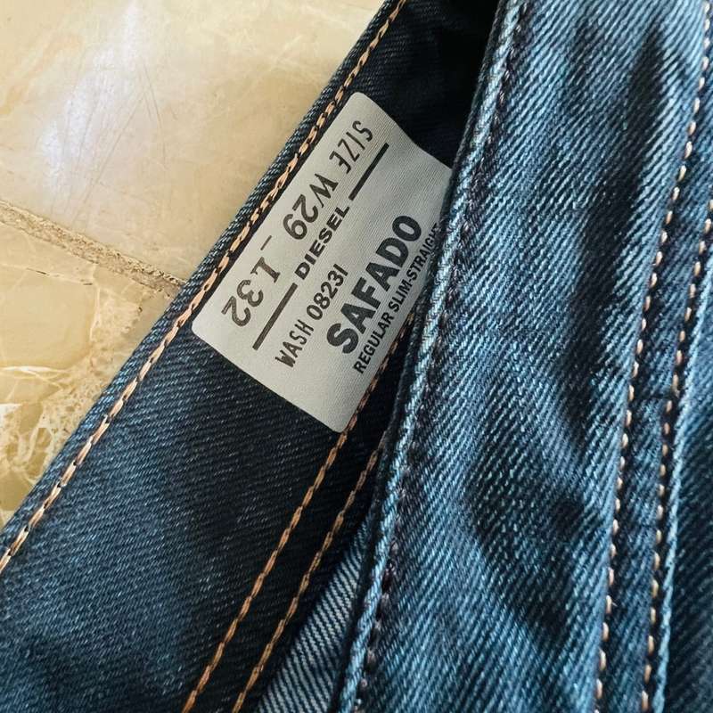 RRP 6k! DIESEL `Safado` Jeans Regular Slim Straight sz 29 waist 100% GENUINE NEW without tags