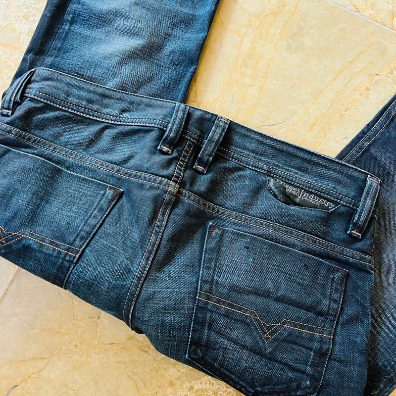 RRP 6k! DIESEL `Safado` Jeans Regular Slim Straight sz 29 waist 100% GENUINE NEW without tags